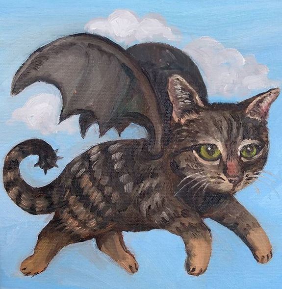 Bat cat by Phil Musen